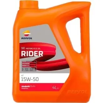 Олива моторна MOTO RP RIDER 4T 15W-50 4L REPSOL RPP2130RGB