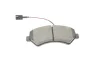 Колодки тормозные (передние) Citroen Jumper/Fiat Ducato/Peugeot Boxer 06-R16 (с датчиком) METELLI 22-0709-1 (фото 6)