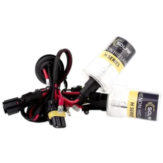 Автолампа H3 PK22s 35 W прозрачная SOLAR 1361