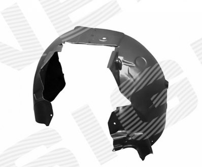 Підкрилок AUDI A4/S4 (B8), 12 - 15 SIGNEDA PAD11037AL