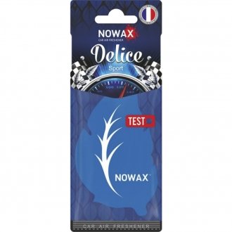 Ароматизатор в машину зі свіжим ароматом NOWAX NX00085