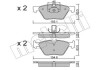 Колодки гальмівні (передні) BMW 1 (E81/E82)/3 (E90-E93)/X1 (E84)/Z4 (E89) 04-16 METELLI 22-0557-3 (фото 1)