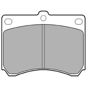 MAZDA Тормозные колодки дисковые 323 89-94 1,8 16V DELPHI LP935