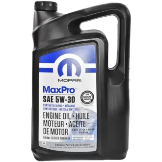 Моторное масло Mopar MaxPro GF-6A 5W-30 синтетическое 5 л CHRYSLER 68518205AA