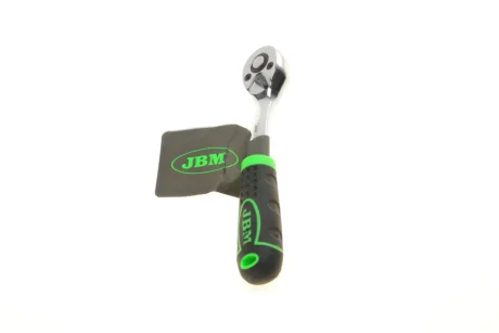 Трещотка 72-зубная (1/4"/145мм) (хромированная)) JBM 54022