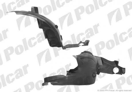 Подкрылок POLCAR 5035FP2