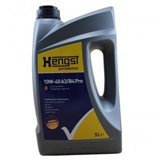 Олива моторна Oil Pro A3/B4 10W-40 5л HENGST 555800000 (фото 1)