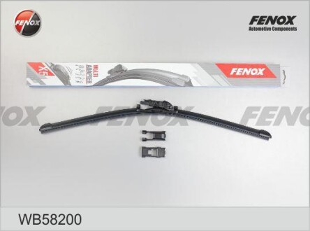 Щітка склоочисника 580 мм-23" безкаркасна 5 в 1 FENOX WB58200