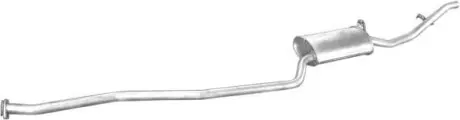 Глушитель Ford Fiesta 83-89 1.0-1.1 POLMO POLMOSTROW 08.18