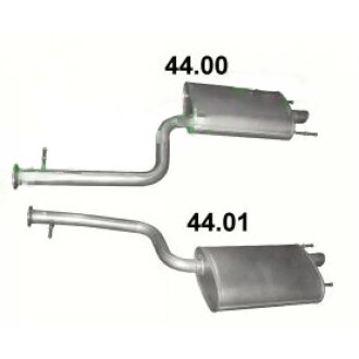 Глушитель POLMO POLMOSTROW 44.01