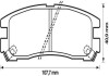 MITSUBISHI Колодки тормозные задние COLT 96-,GALANT 92- JURID 572186J (фото 1)