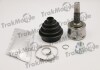 FIAT ШРУС наружный к-кт 21/22 зуб. IDEA 1.2 04-, PUNTO 1.2 99-06, LANCIA MUSA 1.4 07-12, YPSILON 1.2 03-11 TRAKMOTIVE 40-0130 (фото 1)