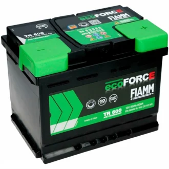 Автомобильный аккумулятор ecoFORCE EFB Start&Stop 60Ah 680A R+ FIAMM 7906488