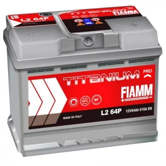 Автомобильный аккумулятор Titanium PRO 64Ah 610A R+ FIAMM 7905150