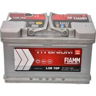 Фото запчасти Аккумулятор Titanium Pro 6 CT-75-R FIAMM 7905156 Аккумулятор Titanium Pro 6 CT-75-R FIAMM 7905156