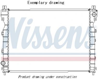 Радиатор охлаждения NI NISSENS 606653