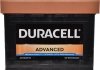 Акумулятор 6 CT-50-R Advanced DURACELL DA50 (фото 1)