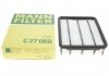 Фильтр воздушный TOYOTA LC PRADO 2.8 D-4D 15- (выр-во) -FILTER MANN (Манн) C27069 (фото 1)