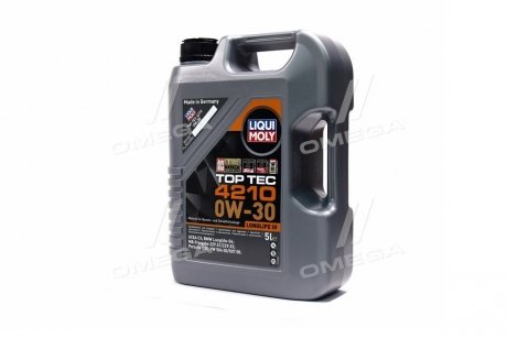 Моторна олива Top Tec 4210 / 0W30 / 5л. /(ACEA C3, VW 504.00/507.00) LIQUI MOLY 21605