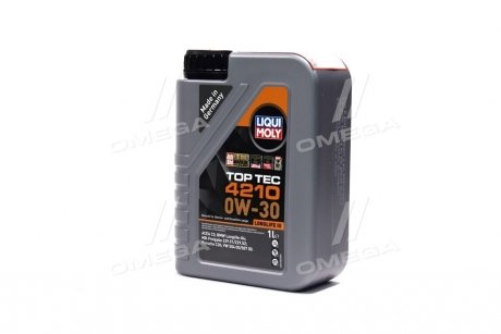 Моторна олива Top Tec 4210 / 0W30 / 1л. /(ACEA C3, VW 504.00/507.00) LIQUI MOLY 21604