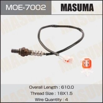 Датчик кисню (лямбда-зонд) MASUMA MOE7002 (фото 1)