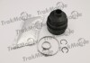 TOYOTA К-кт пыльника ШРУС CAMRY 2.0 Turbo-D 86-91, CARINA E VI 2.0 92-97, COROLLA Compact 1.6 i 89-92, RAV 4 I 2.0 4WD 94-00 TRAKMOTIVE 50-0745 (фото 1)