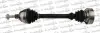 VW Полуось лев./прав. с ABS L=525,5mm L2=536mm 38 зуб. T4 TRAKMOTIVE 30-0990 (фото 1)