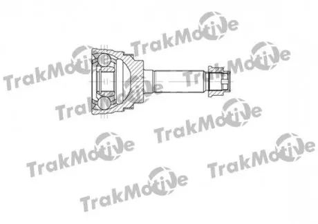 DAEWOO ШРУС внешний к-кт 23/19 зуб. Matiz 0.8 TRAKMOTIVE 40-0621
