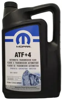Трансмиссионное масло Mopar ATF +4 синтетическое 5 л CHRYSLER 68218 058AC