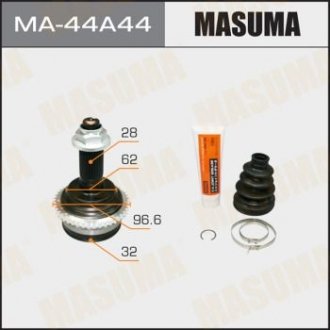 ШРУС зовнішній Mazda 6 (02-07) (нар 28/вн 32) MASUMA MA44A44 (фото 1)