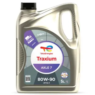 Трансмиссионное масло AXLE 7 GL-5 80W-90 минеральное 5 л TOTAL 80W90 TRAX A7 5L