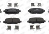 FIAT Торм. колодки задн. 500X 2.0 D Multijet 14-18, JEEP RENEGADE SUV 2.0 CRD 14- JURID 573693J (фото 1)