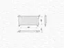 Радиатор OPEL CORSA B 1,0 12V-1,2 16V 96 [] MAGNETI MARELLI 350213776000 (фото 1)
