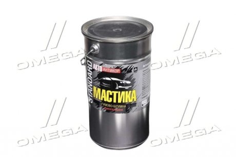 Мастика Автоантикор (Гумово-бітум) (банку 4кг) STANDARD <ДК> Дорожня карта DK 48021108293