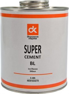 Клей Super Cement BL 1000г DK S-405 (фото 1)
