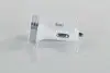 Автомобильное зарядное устройство 2USB (12/24V – 5V 2,4A), LED Display, белое &lt;ДК&gt; Дорожная карта DK DK-CT04W (фото 1)