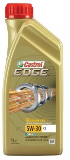 1л EDGE Titanium C3 5W-30 Олива синт. ACEA C3, API SN/CF, BMW LL-04, dexos2, MB 229.31, 229.51, Renault RN0700/RN0710, VW502 00/505 00/505 01 CASTROL EDG53C3-12X1