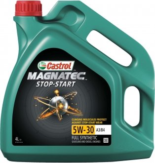 4л Magnatec STOP-START 5W-30 A3/B4 Масло синт. BMW Longlife-01, MB-Approval 229.3, Renault RN 0700 / RN 0710, VW 502 00 / 505 00 CASTROL MSS53AB-4X4