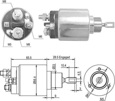 Соленоїд стартера MAGNETI MARELLI 940113050363