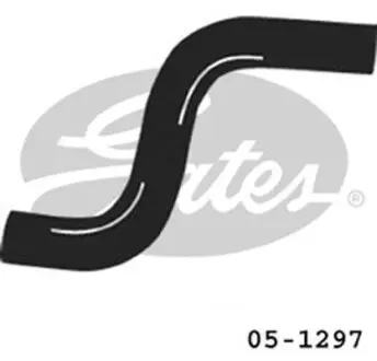 Шланг гумовий сист. охолоджен. GATES 051297
