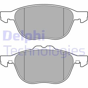 Тормозные колодки, дисковые. DELPHI LP3650