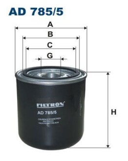 Фільтр вологоосушувача FILTRON AD 785/5