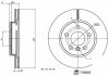 Тормозной диск BILSTEIN FEBI 176803 (фото 1)