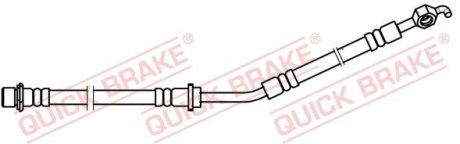 Тормозной шланг QUICK BRAKE 50.750 (фото 1)