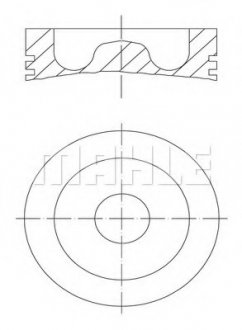 Поршень MAHLE MAHLE\KNECHT 061 PI 00130 000