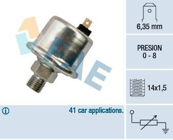 Датчик давления смазки FAE 14530