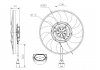 Вентилятор радіатора NRF 47919 (фото 5)