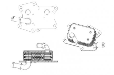 Охладитель смазки NRF 31830