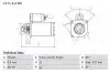 Стартер BOSCH 0 986 027 000 (фото 1)