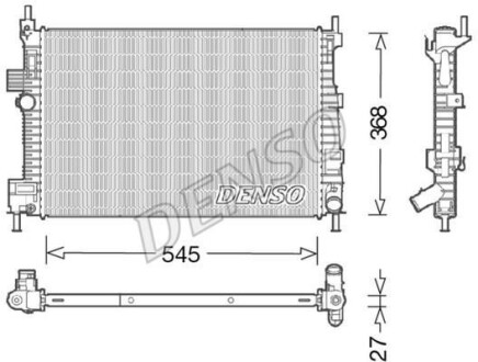 Радіатор DENSO DRM10009